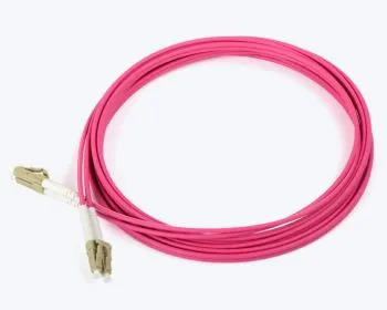 OM4 LWL Patchkabel Lc / pc zu Lc / pc Duplex Multimode Jump Cable